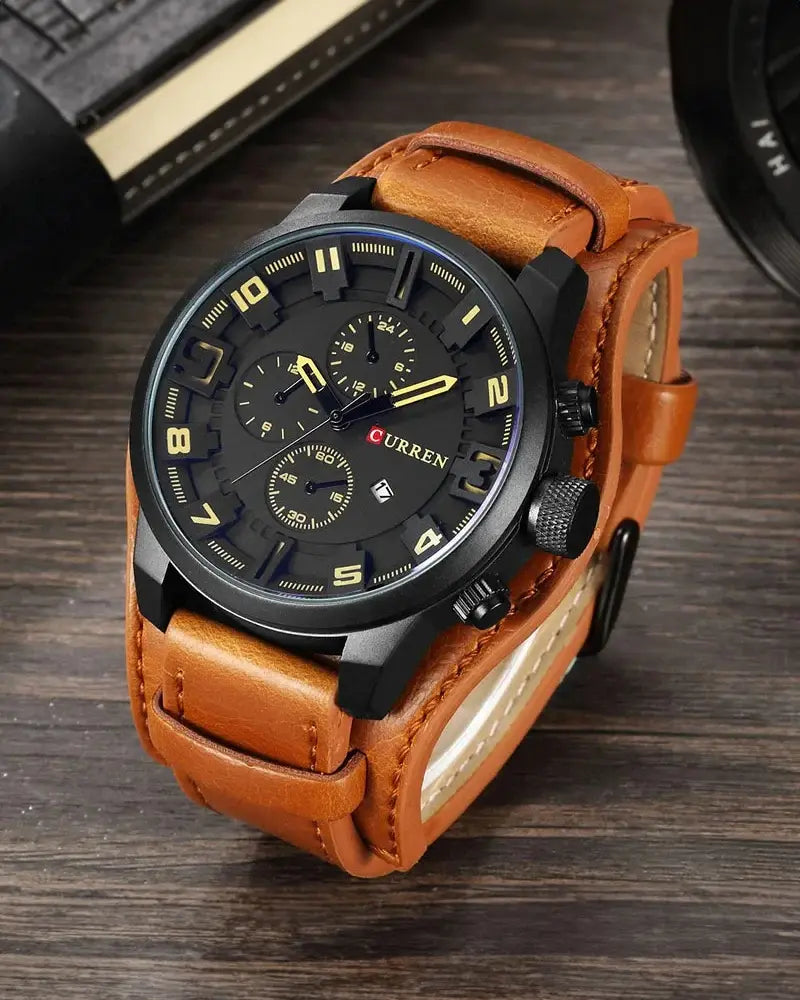 Vanguard | Leather Chrono