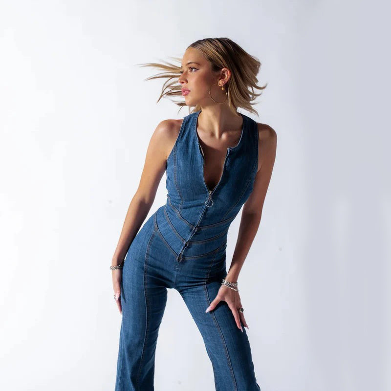 Nova | Denim Jumpsuit