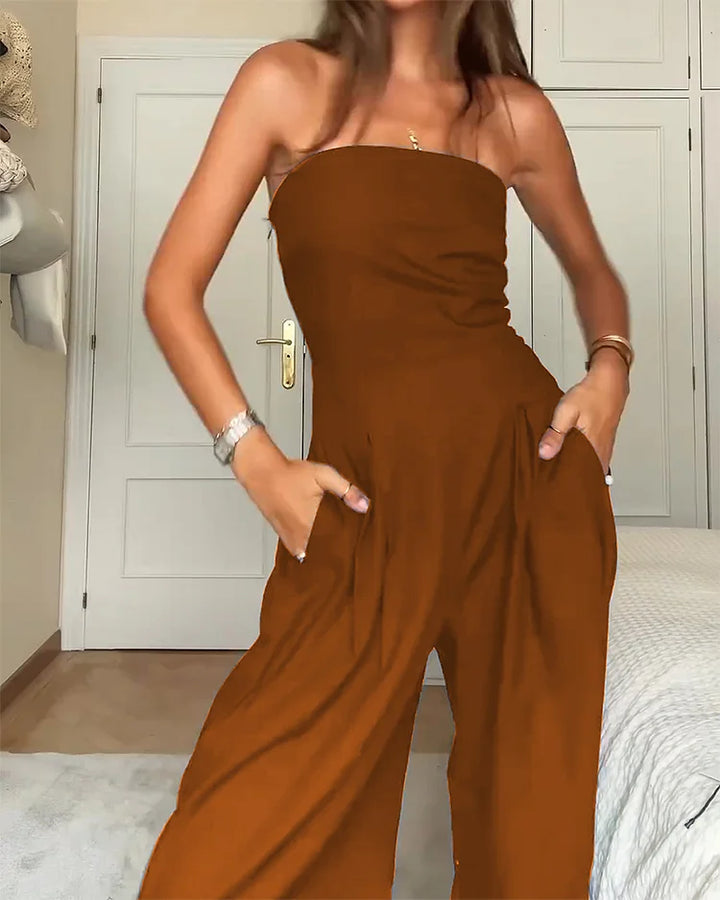 Bianca | Elegant Off-Shoulder Jumpsuit