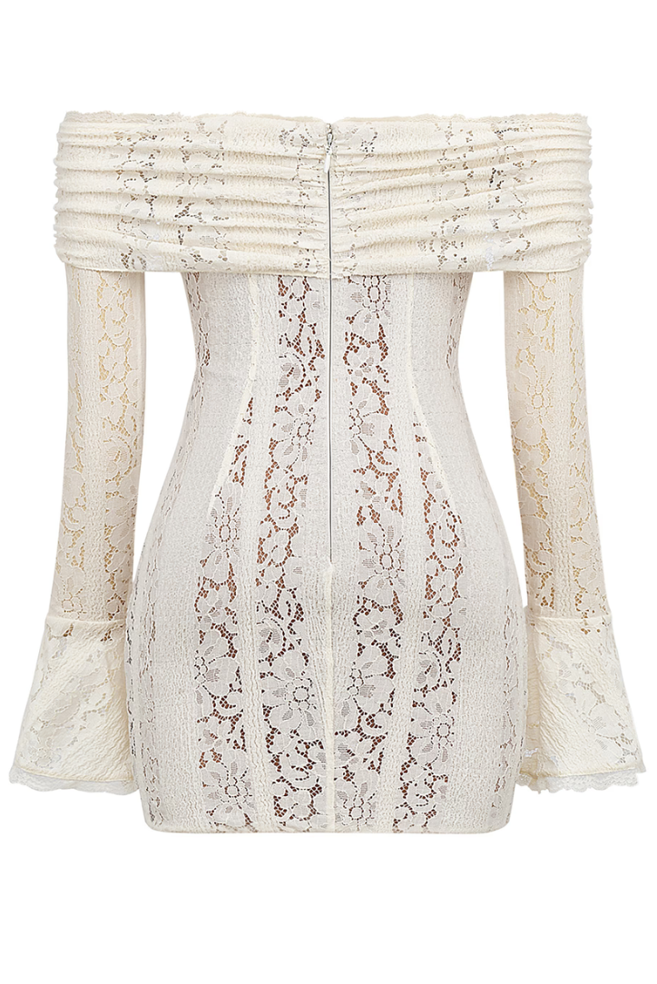 Georgette | Lace Mini Dress