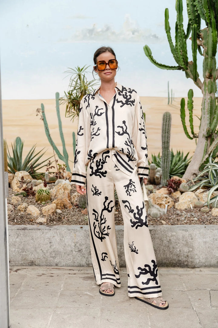 Kalea |Printed Two-Piece Set