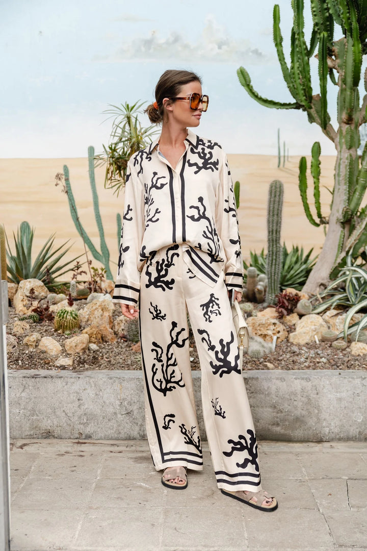 Kalea |Printed Two-Piece Set