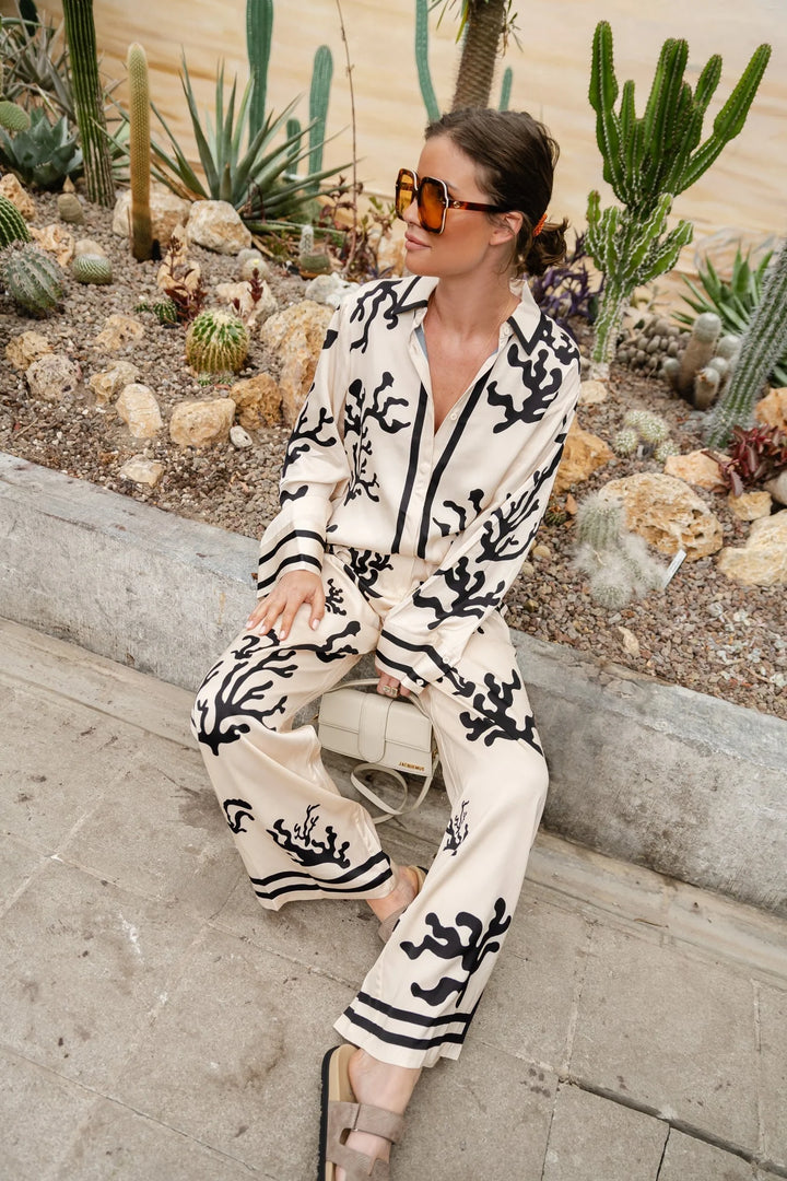 Kalea |Printed Two-Piece Set