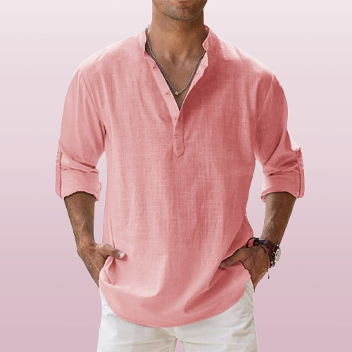 Danny | Lightweight Long-Sleeve Shirt for Relaxed Elegance