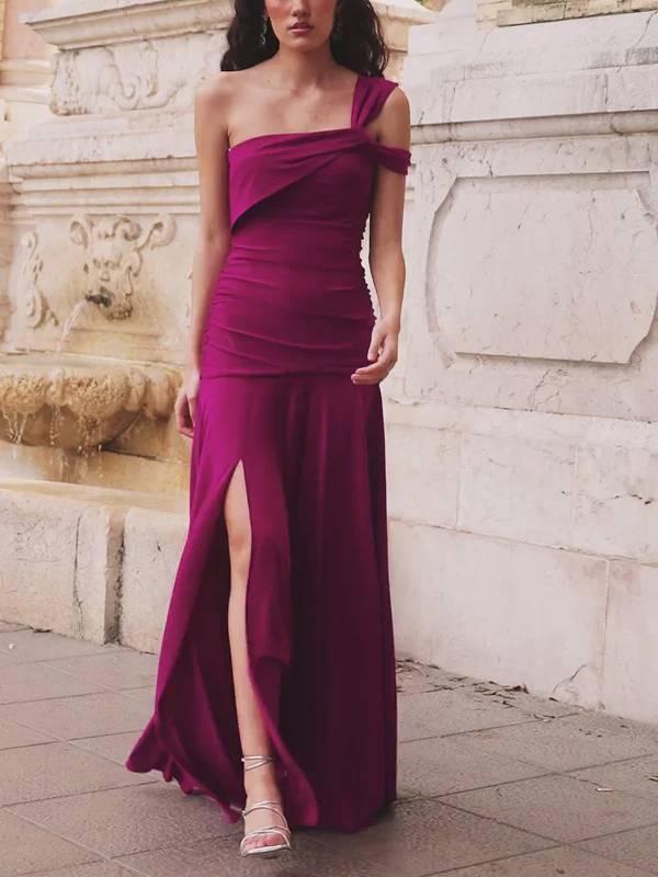 Natalia | Off-Shoulder Slim-Fit Maxi Dress