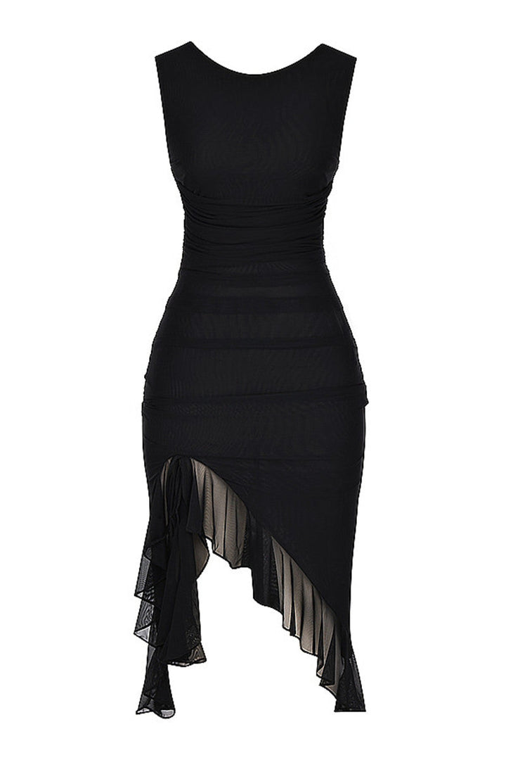 Reema | Ruffle Midi Dress