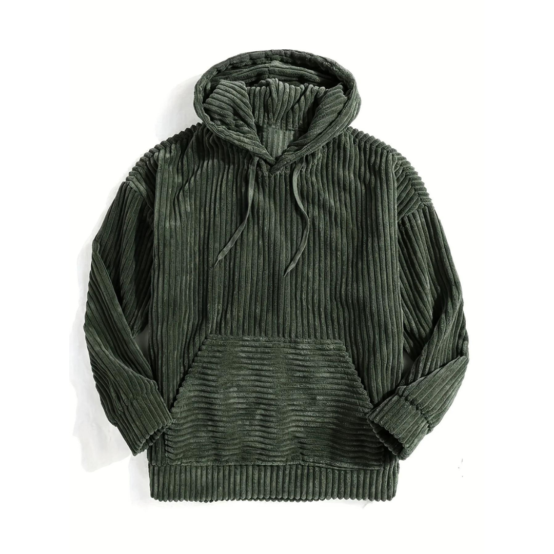 Brad | Corduroy-Style Hoodie