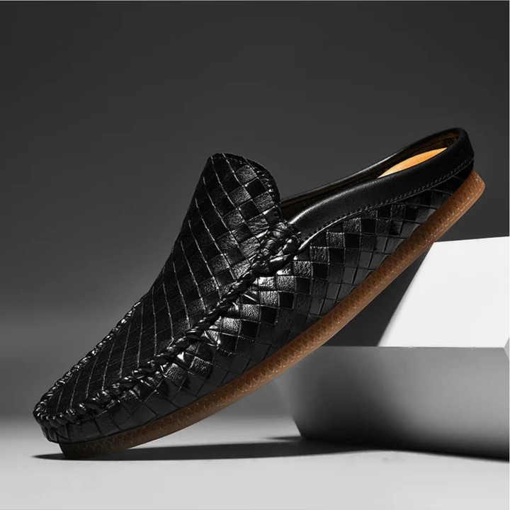 Davorin | Woven Leather Loafers
