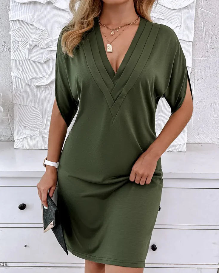 Amelia | Elegant Tummy Covering Dress