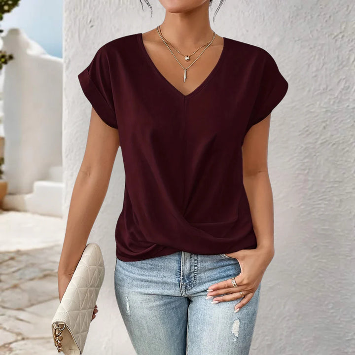 Eloise | Stylish V-Neck T-Shirt