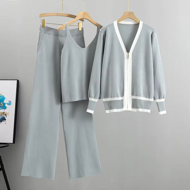 Ciara | Stylish Knitted Three-Piece Set