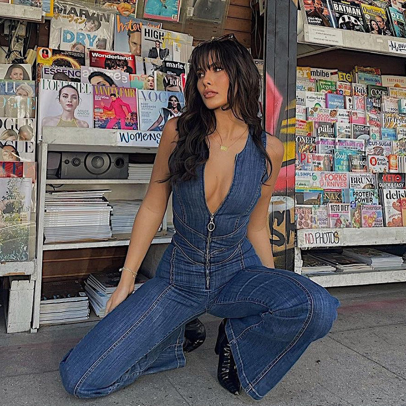 Nova | Denim Jumpsuit