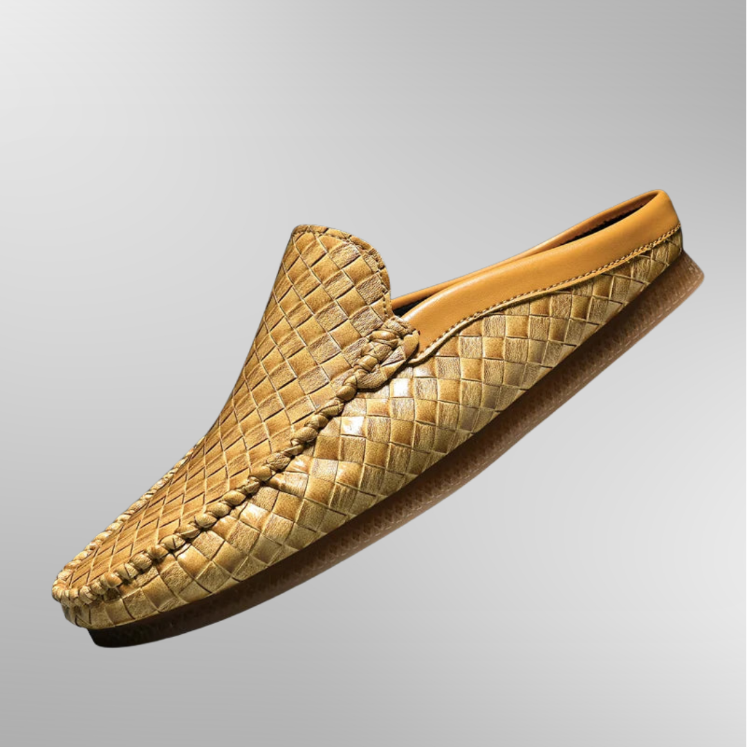 Davorin | Woven Leather Loafers