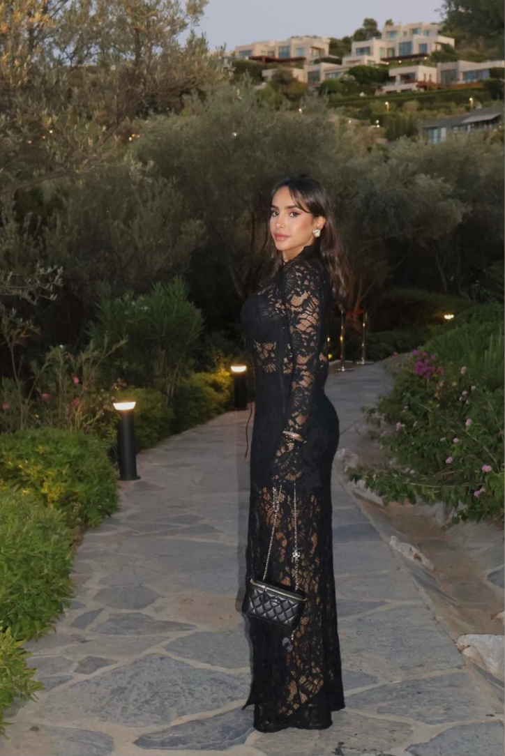 Lacy | Black Maxi Dress