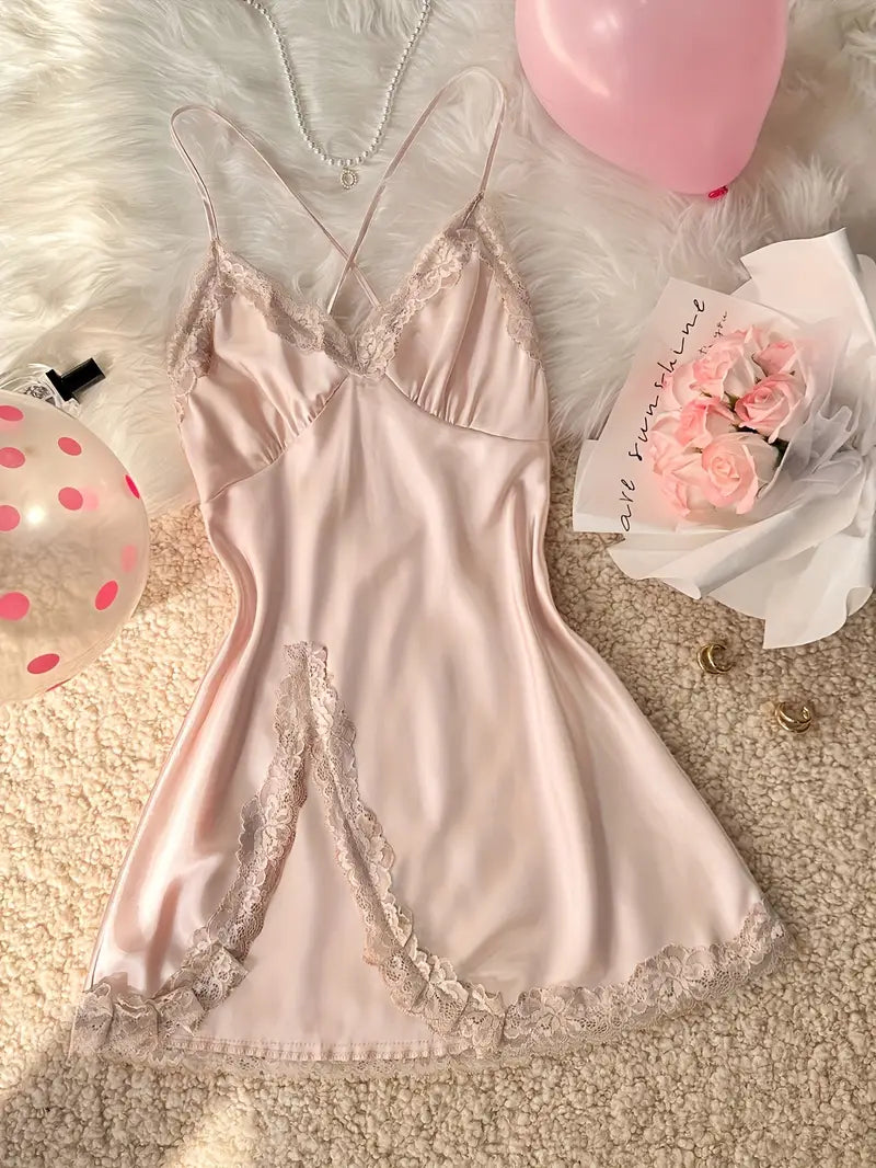 Lenia | Seductive Lace Nightdress