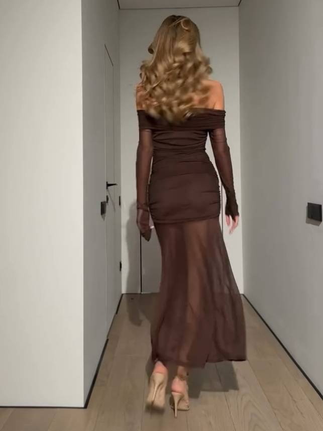 Seraphina | Off-Shoulder Tulle Maxi Dress