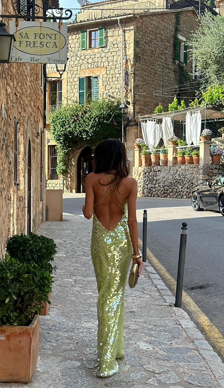 Valeriana | Sequins Dress Sparkling Elegance