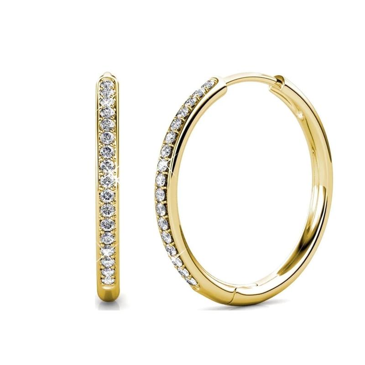 Sorel Pave | Earrings – Gold 14K