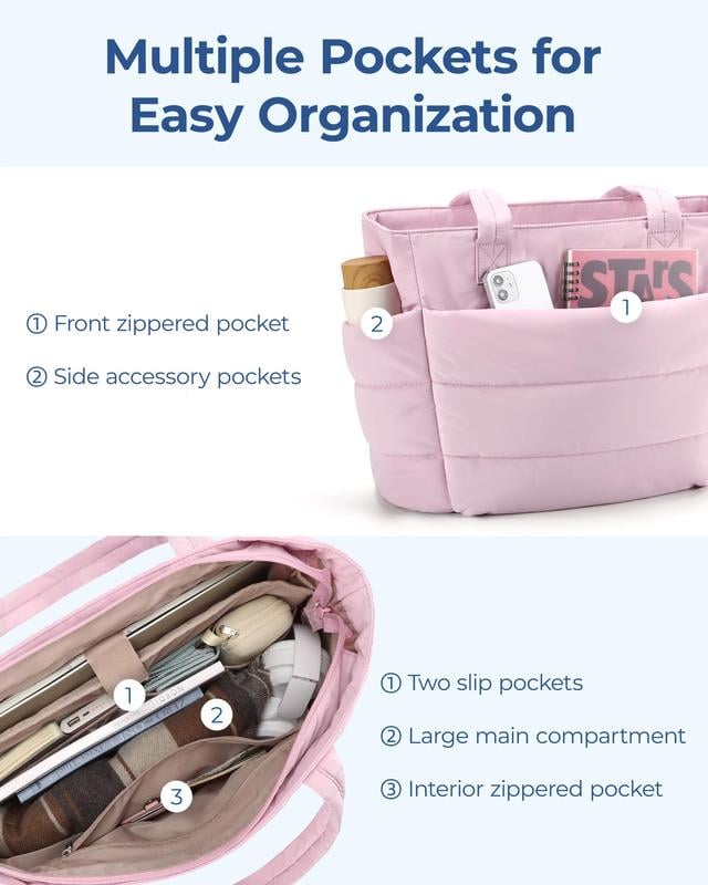 Skylar | Puffer Tote Bag