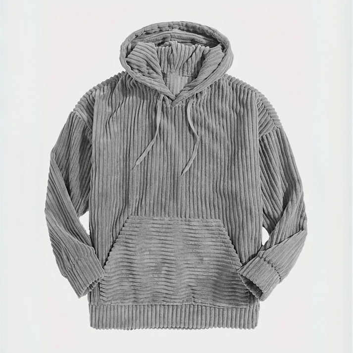 Brad | Corduroy-Style Hoodie