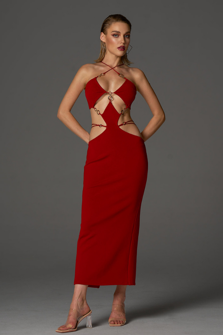 Kendall | Maxi Red Dress