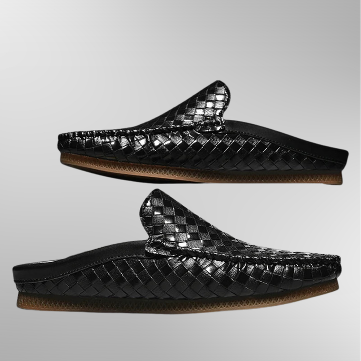 Davorin | Woven Leather Loafers