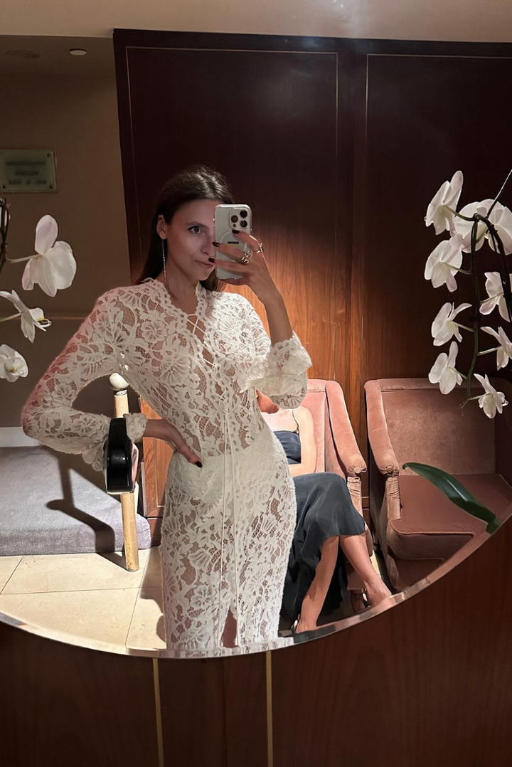 Lacy | White Maxi Dress