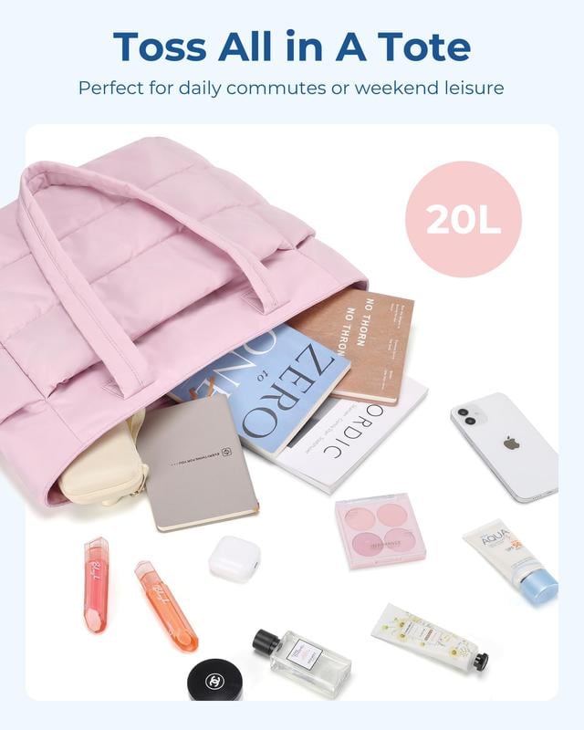 Skylar | Puffer Tote Bag
