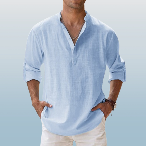 Danny | Lightweight Long-Sleeve Shirt for Relaxed Elegance