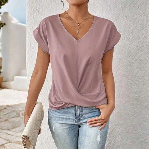 Eloise | Stylish V-Neck T-Shirt