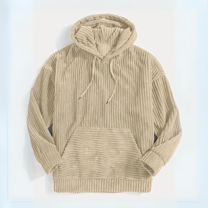 Brad | Corduroy-Style Hoodie