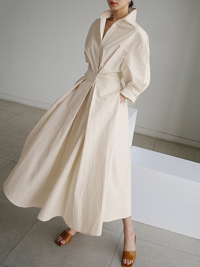 Victoire | Classic Feminine Maxi Dress