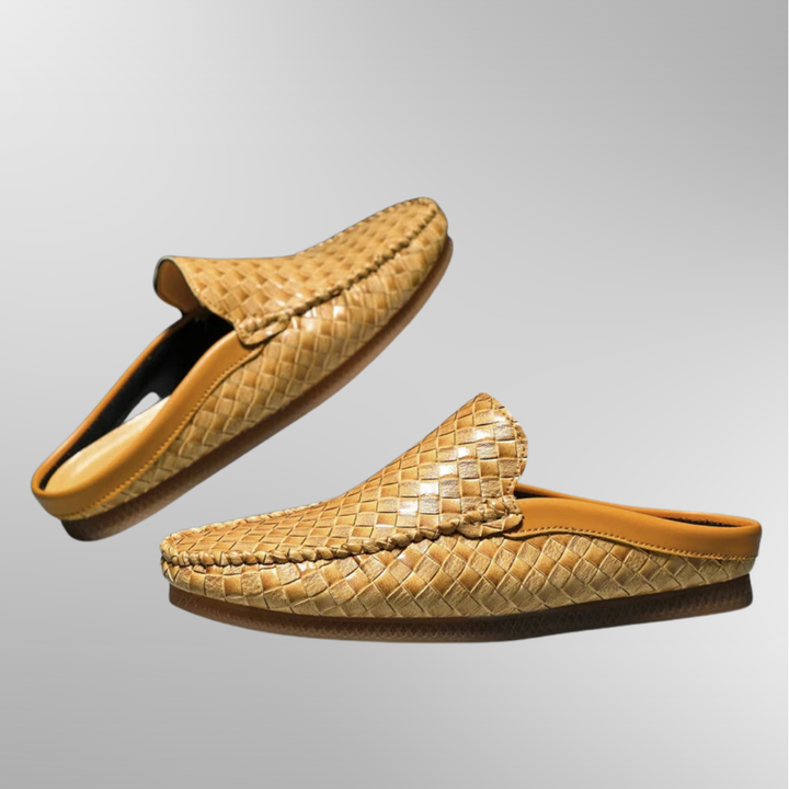 Davorin | Woven Leather Loafers