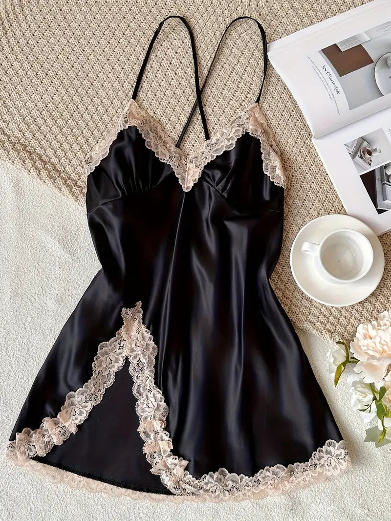 Lenia | Seductive Lace Nightdress