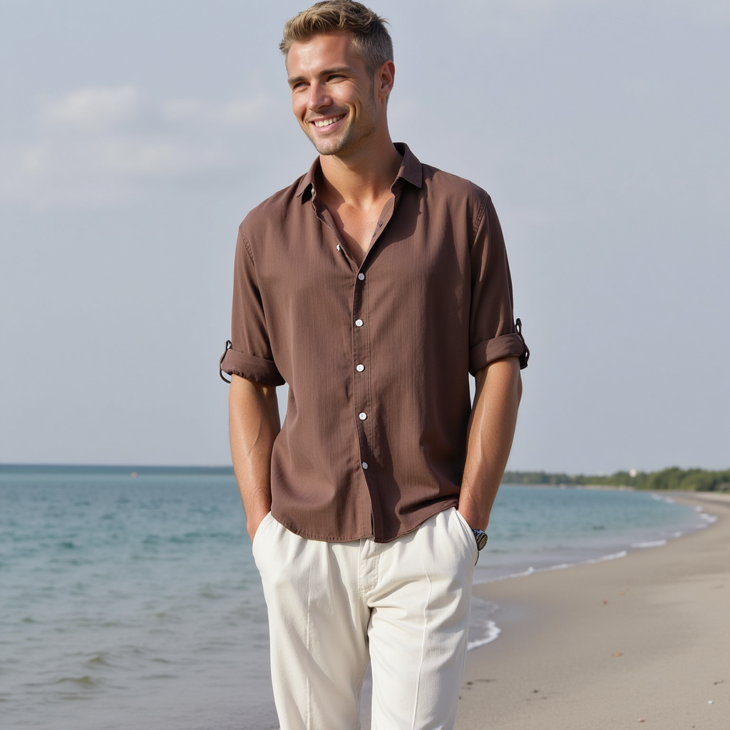 Finnick | Button-Down Shirt & Pants Set