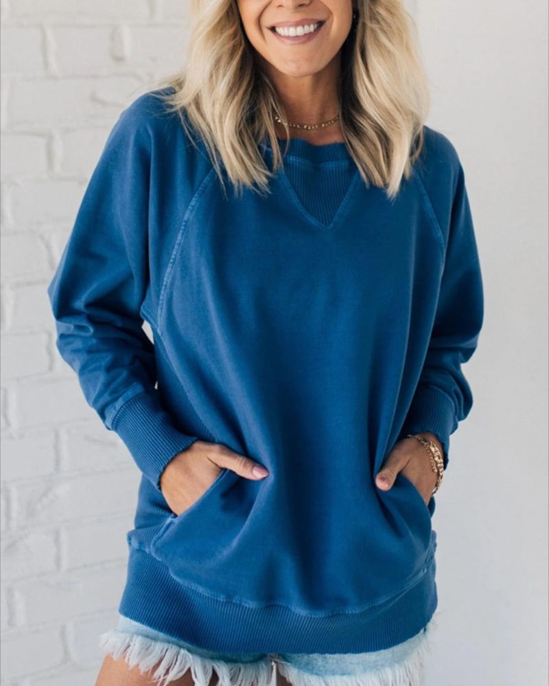 Viola | Pocketed pullover