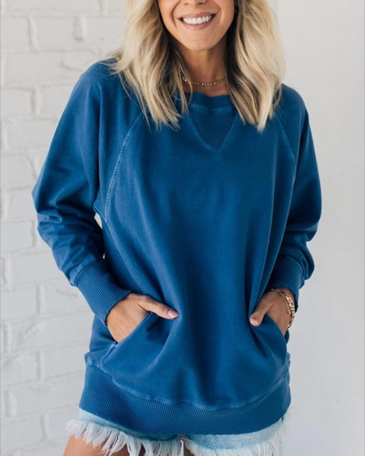 Viola | Pocketed pullover