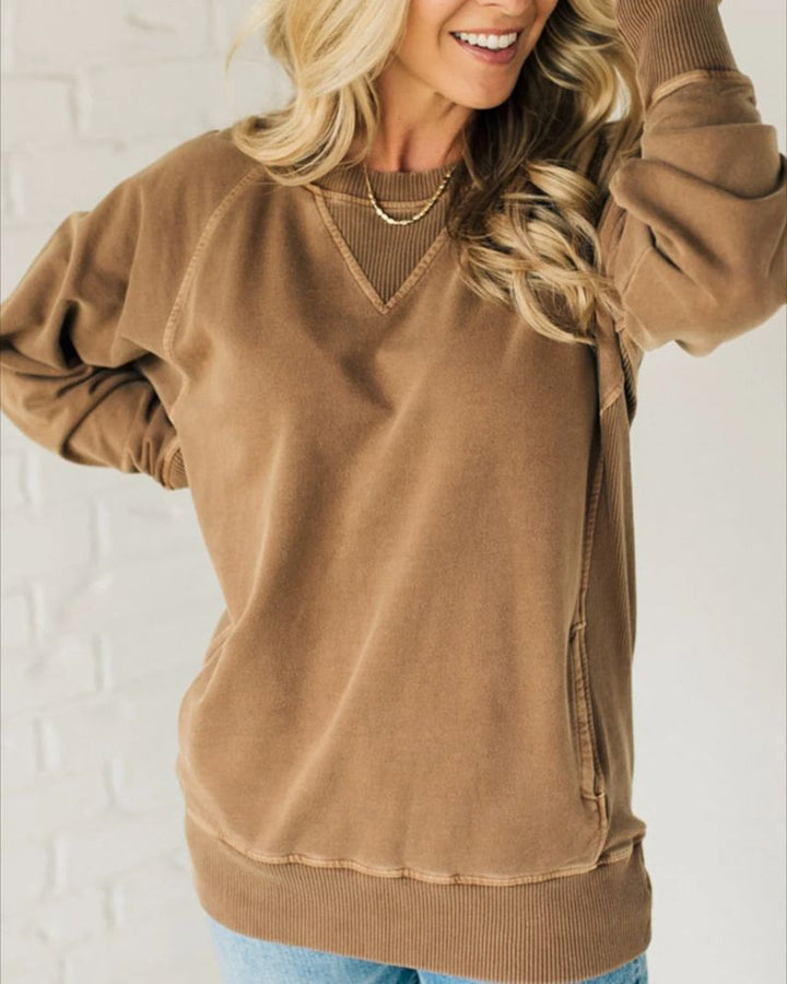 Viola | Pocketed pullover