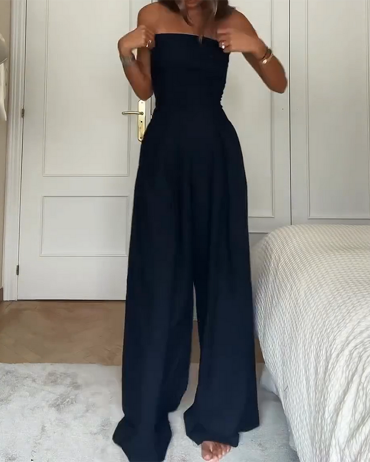 Bianca | Elegant Off-Shoulder Jumpsuit
