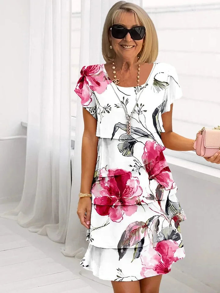 Jimena | Elegant Graphic Dress