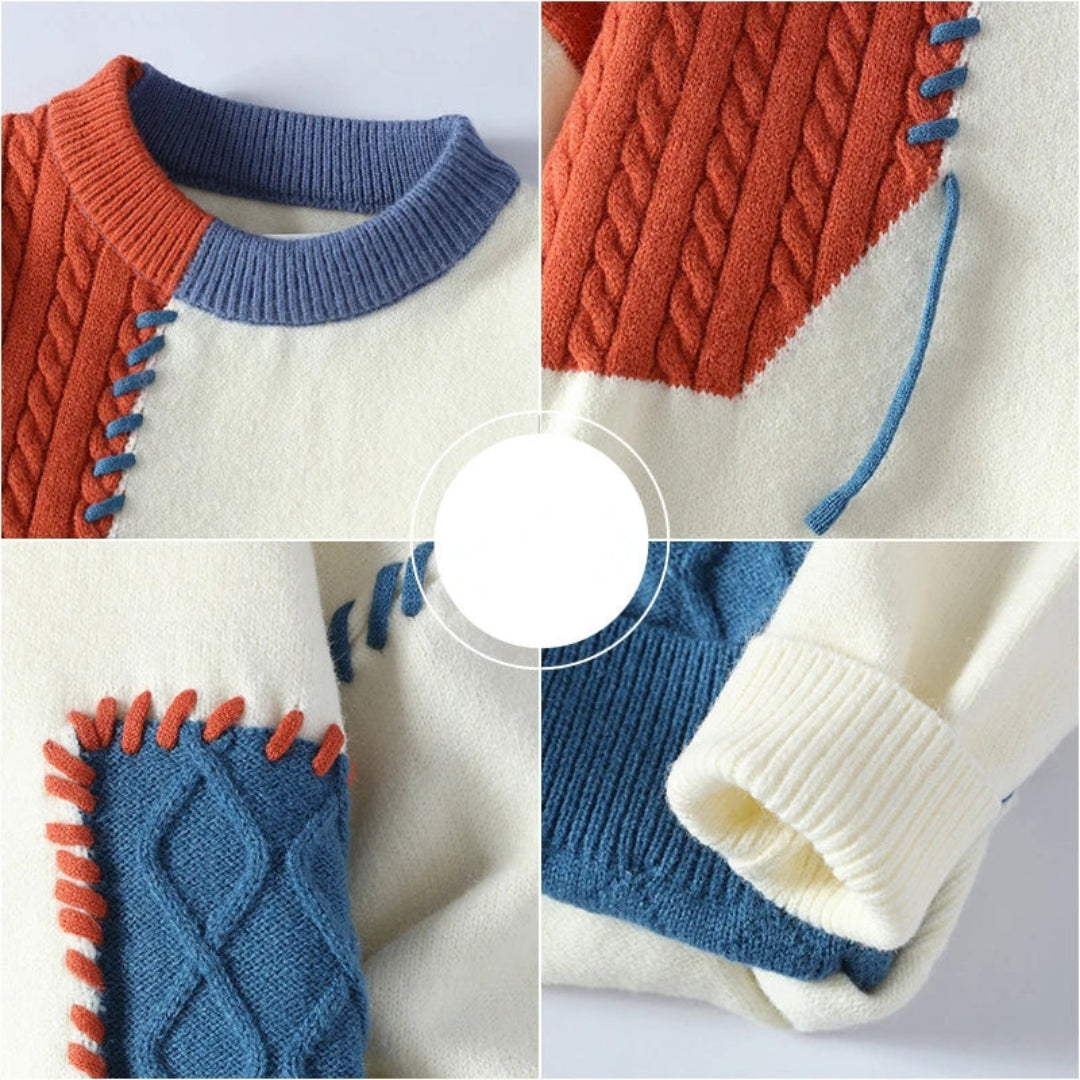 Alexander | Patchcraft Pullover