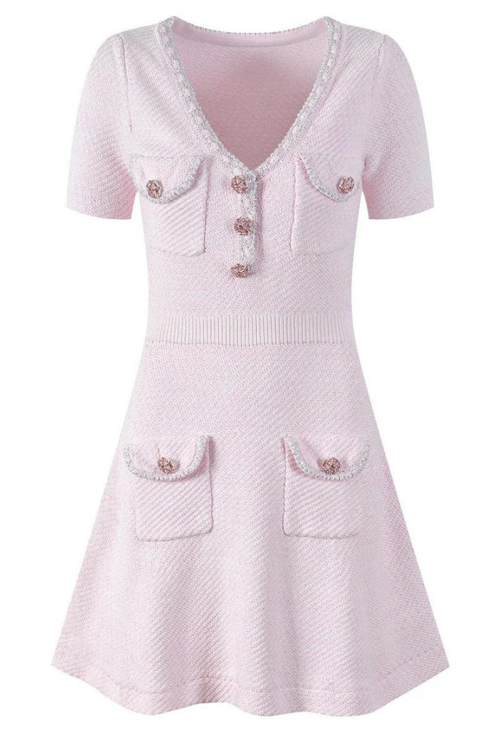 Elanora | Pink Mini Dress