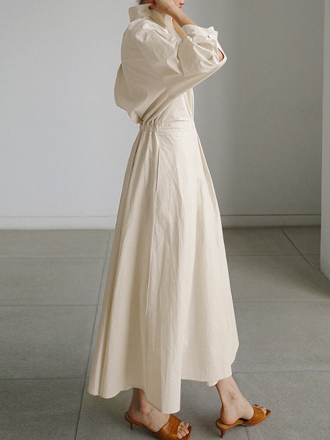 Victoire | Classic Feminine Maxi Dress