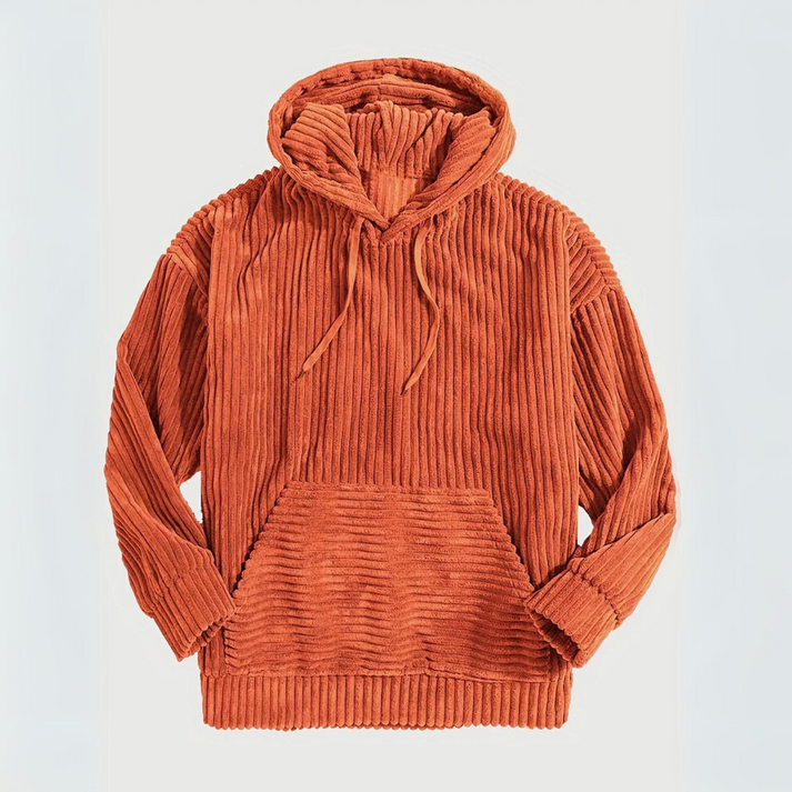 Brad | Corduroy-Style Hoodie