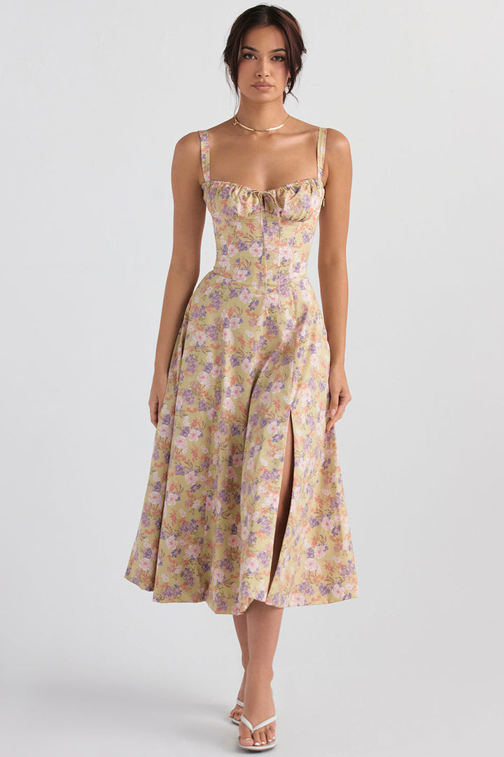 Martha | Floral Bustier Dress