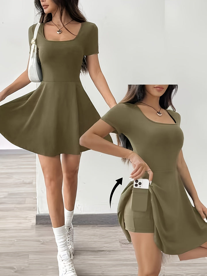 Aisling | Sculpt & Soft Bandeau Mini Dress
