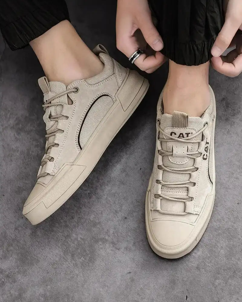 CAT | Leather Sneakers