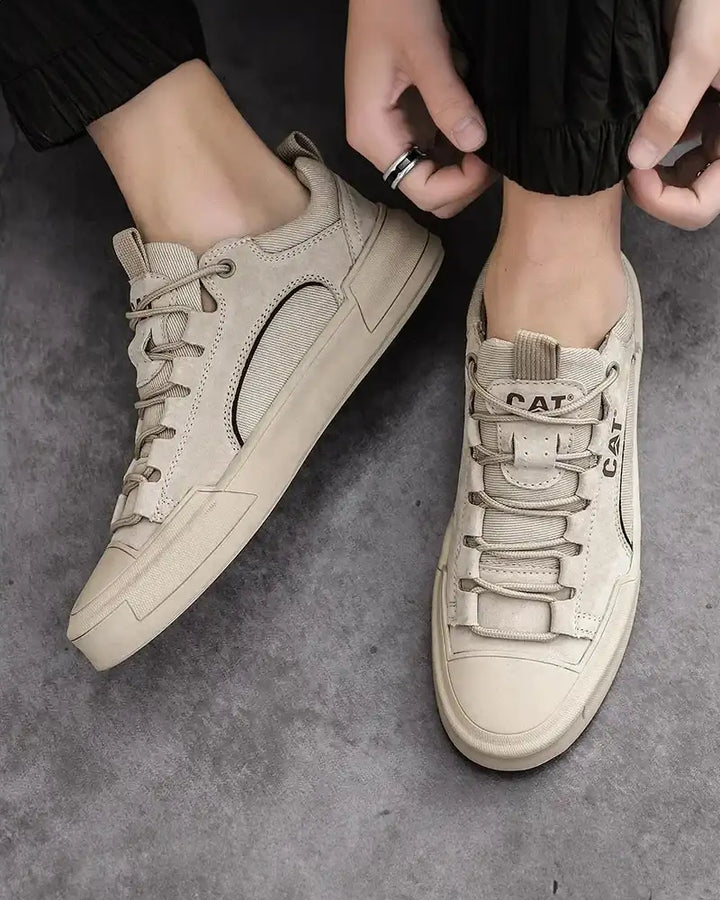 CAT | Leather Sneakers