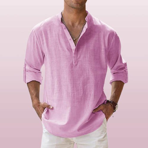 Danny | Lightweight Long-Sleeve Shirt for Relaxed Elegance