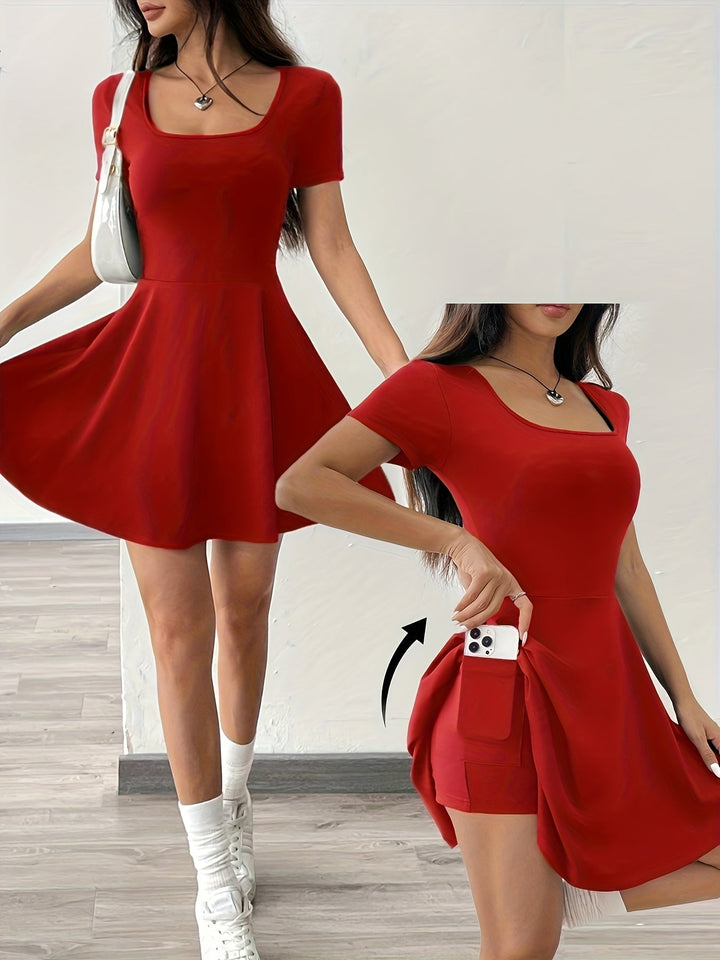 Aisling | Sculpt & Soft Bandeau Mini Dress